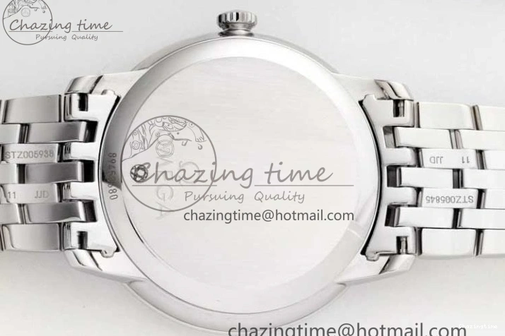 0311 Bright De Ville SS DIWF 1:1 Best Edition Silver Dial SS Markers on SS Bracelet MIYOTA 7848